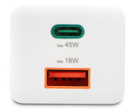 Hama Ładowarka sieciowa Mini 45W 1xUSB-C, 1xUSB-A - 1246881 - zdjęcie 6